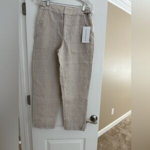 Women’s Voyager  Tan Linen Pants